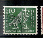 Stamps : Europe : Germany :  Congreso Eucaristico de Munich Y203 RESERVADO