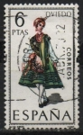 Stamps Spain -  Trajes Tipicos Españoles 