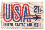 Sellos de America - Estados Unidos -  USA Airmail 1