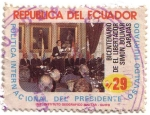 Stamps Ecuador -  Bicentenario del Libertador S.B.