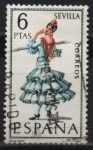 Stamps Spain -  Trajes Tipicos Españoles 