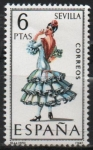 Stamps Spain -  Trajes Tipicos Españoles 