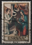 Stamps Spain -  La Anunciacion