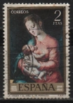 Stamps Spain -  La Virgen y el Niño