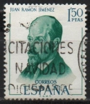 Stamps Spain -  Juan Ramon Jimenez