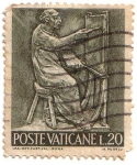 Sellos del Mundo : Europe : Vatican_City : Poste Vaticane L.20 - 1966_4