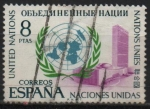 Stamps Spain -  XXV anivesario d´l´jundacion d´l´Naciones Unidas