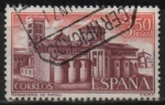 Stamps Spain -  Monasterio d´Sta. Maria d´Ripoll 
