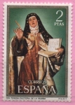 Stamps Spain -  Santa Teresa