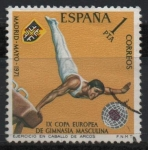 Stamps Spain -  IX Campeonato europeo d´gimnasia masculina 