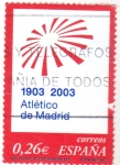Stamps Spain -  CENTENARIO CLUB ATLETICO DE MADRID (39)