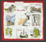 Stamps France -  Bruselas: Atomium