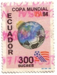 Sellos de America - Ecuador -  Mundial '94