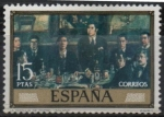 Stamps Spain -  La tertulia d´Pombo