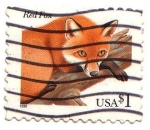 Sellos del Mundo : America : Estados_Unidos : Red Fox