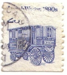 Stamps United States -  Wagon 1890