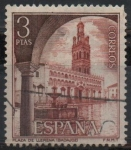 Stamps Spain -  Plaza d´Lerena Badajoz