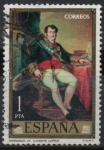 Stamps Spain -  Fernando VII