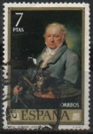 Stamps Spain -  Goya