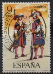 Stamps Spain -  Mosqueteros d´l´Tercios Morados Viejos 1694