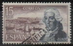 Stamps Spain -  Jorge Juan