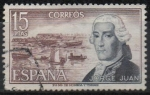 Stamps Spain -  Jorge Juan