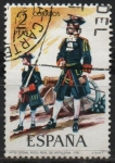 Stamps Spain -  Uniformes militares 