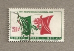Stamps Mexico -  Independencia nacional
