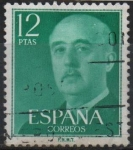 Stamps Spain -  General Franco