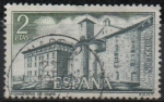 Stamps Spain -  Monasterio d´Leyre 