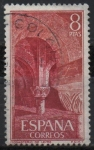 Stamps Spain -  Monasterio d´Leyre 