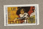 Stamps France -  Van Dongen