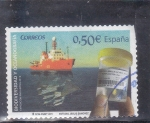 Stamps Spain -  BIODIVERSIDAD Y OCEANOGRAFÍA(39)
