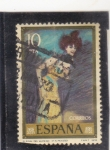 Sellos del Mundo : Europa : Espaa : EL FINAL DEL NUMERO (Picasso)(39)