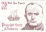 Stamps : Europe : Andorra :  BISBE JOAN LAGUARDA