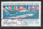 Stamps : America : Chile :  Tercera Feria Internacional del Aire