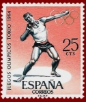 Stamps Spain -  Edifil 1617 Juegos Olímpicos Innsbruck 0,25 NUEVO