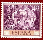 Stamps Spain -  Edifil 1711 Evocación de Toledo (Sert) 0,40 NUEVO