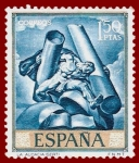 Stamps Spain -  Edifil 1715 La audacia (Sert) 1,50 NUEVO