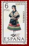 Stamps Spain -  Edifil 1770 Traje típico Almería 6 NUEVO