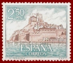 Stamps Spain -  Edifil 1813 Castillo de Peñiscola 2,50 NUEVO
