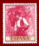 Stamps Spain -  Edifil 1860 Tipo calabrés (Fortuny) 2,50 NUEVO