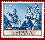 Stamps Spain -  Edifil 1863 Reina Cristina (Fortuny) 6  NUEVO