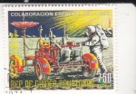 Stamps Equatorial Guinea -  AERONAUTICA- colaboración espacial usa-urss
