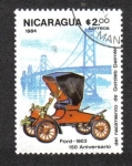 Sellos del Mundo : America : Nicaragua : 150 aniversario del Nacimiento de Gottlieb Daimler