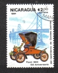 Sellos de America - Nicaragua -  150 aniversario del Nacimiento de Gottlieb Daimler