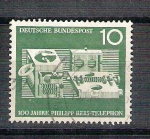 Stamps : Europe : Germany :  RESERVADO MIGUEL  Teléfono de Rems Y245