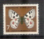 Stamps Germany -  RESERVADO CHALS Pro Juventud Mariposas Y248