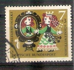 Stamps Germany -   Pro Beneficencia. Cuentos Blancanieves Y 257