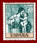 Stamps Spain -  Edifil 1911 San José (Alonso Cano) 0,50 NUEVO